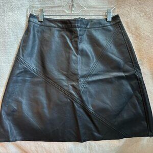 Zara Faux Leather Skirt